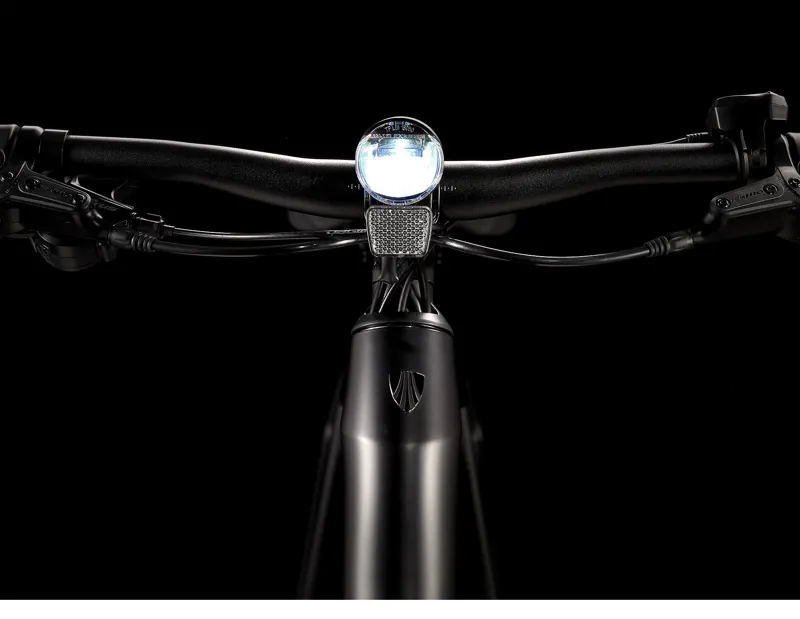 Trek Fx+ 2 Electric Hybrid Bike in Satin Black-4